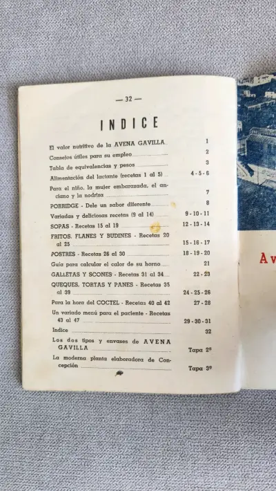 Recetario Vintage Avena Gavilla - miniatura 6