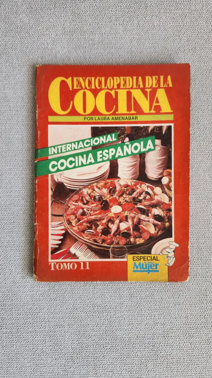 Recetario vintage Enciclopedia de la Cocina - 1