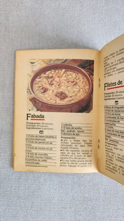 Recetario vintage Enciclopedia de la Cocina - miniatura 2