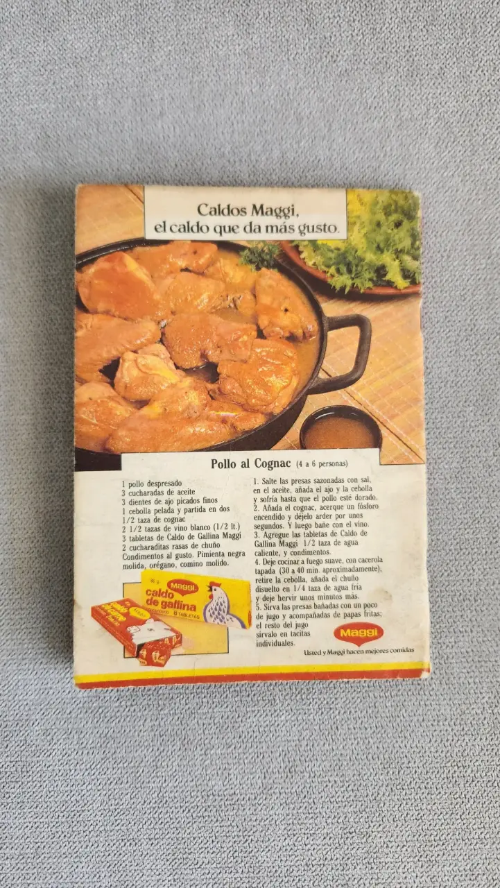 Recetario vintage Enciclopedia de la Cocina - 6