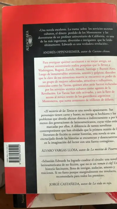 Libro 'El misterio de las Tanias' de Sebastián Edwards - miniatura 2