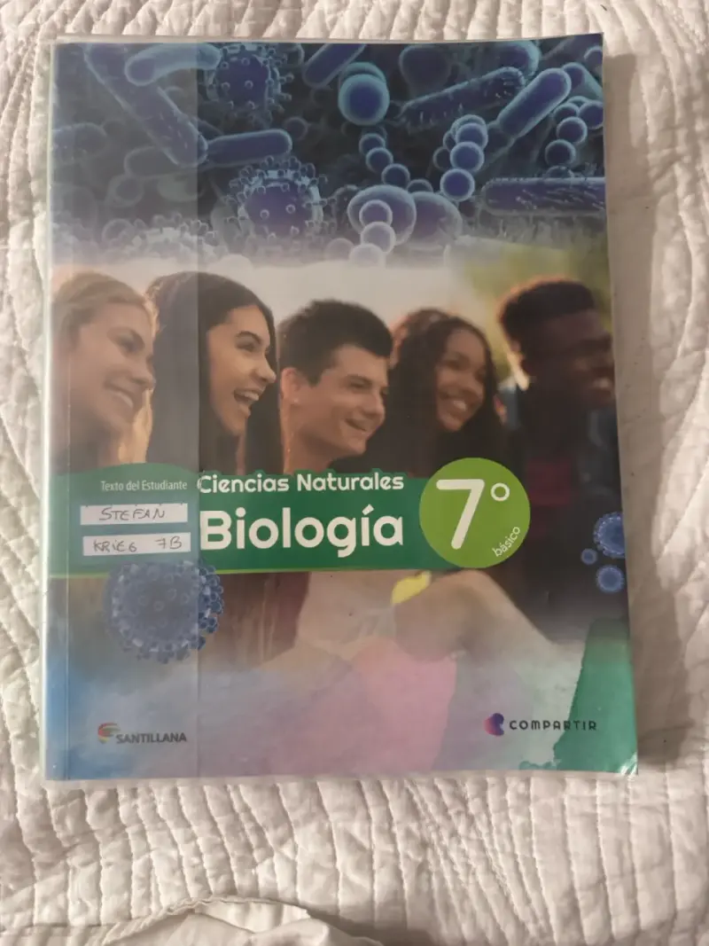 Libros de Ciencias Naturales 7° Básico Santillana - 3