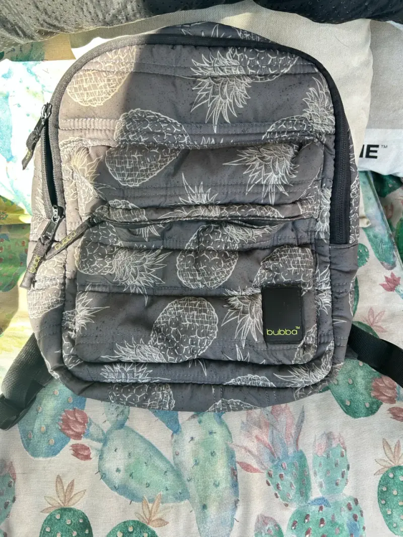 Mochila estampada Bubba en buen estado - 1
