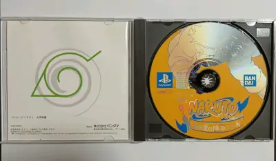 Juego Naruto para PlayStation 1 Bandai Japonés - miniatura 3