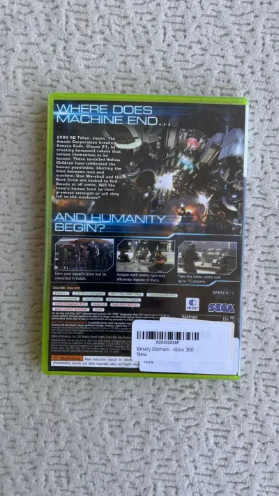 Juego Xbox 360 Binary Domain - miniatura 2