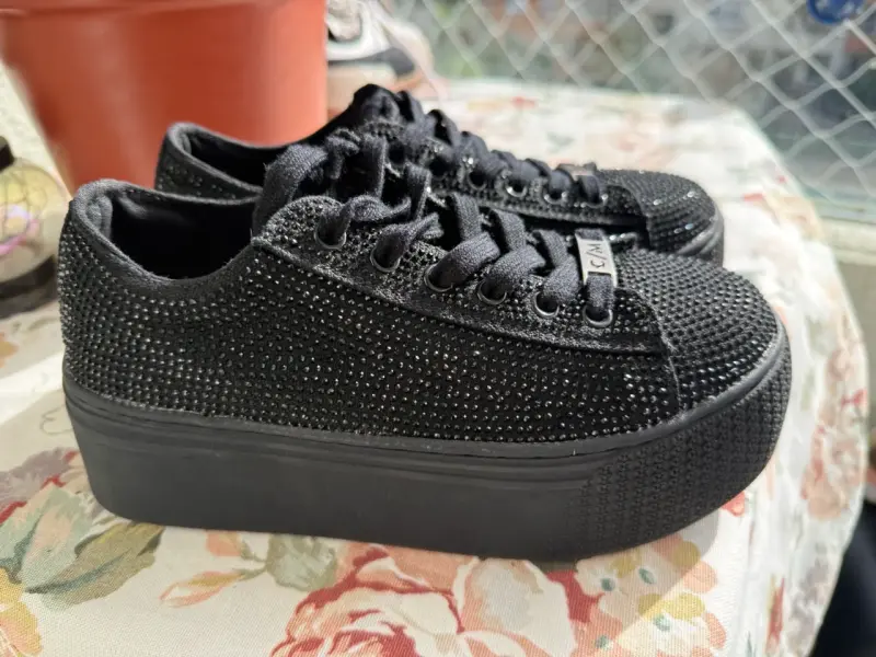 Zapatillas C/MORAN  plataforma y brillantes - 2