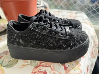Zapatillas C/MORAN  plataforma y brillantes - miniatura 2