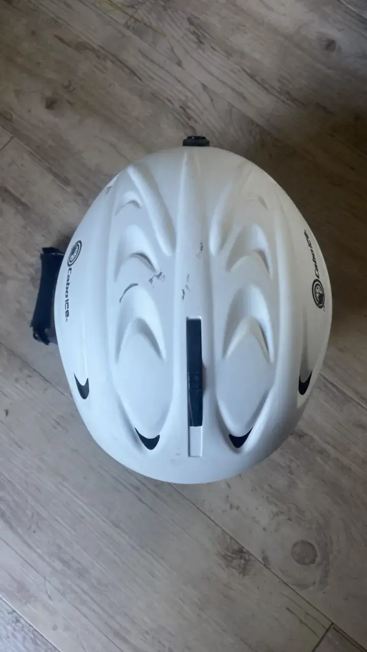 Casco de nieve blanco Caborca - 1