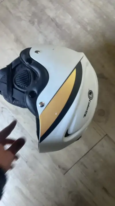 Casco de nieve blanco Caborca - miniatura 4