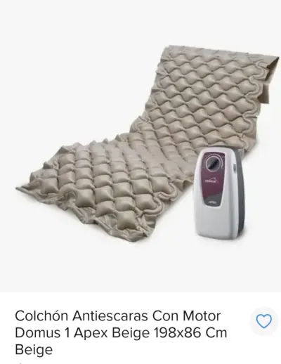 Colchón antiescaras con motor Apex Domus 1 beige - miniatura 1
