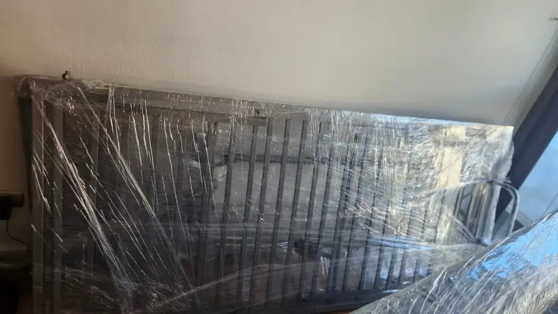 Cama clínica ajustable con ruedas para hospital - 4