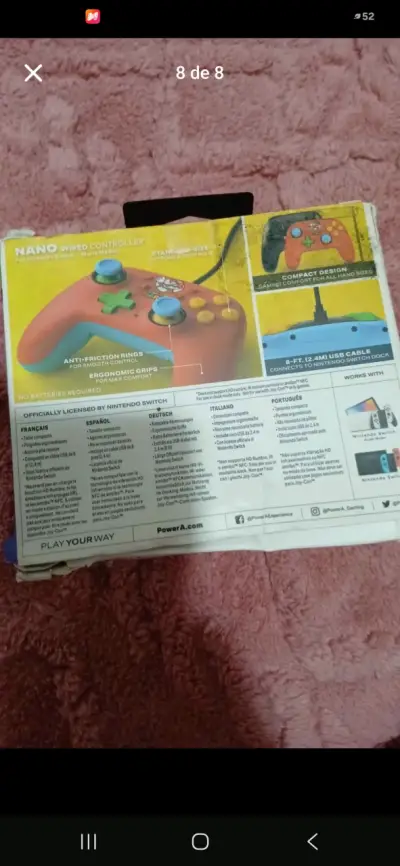 CONTRONES PARA NINTENDO SWITCH NUEVO CON CLABLE - miniatura 6