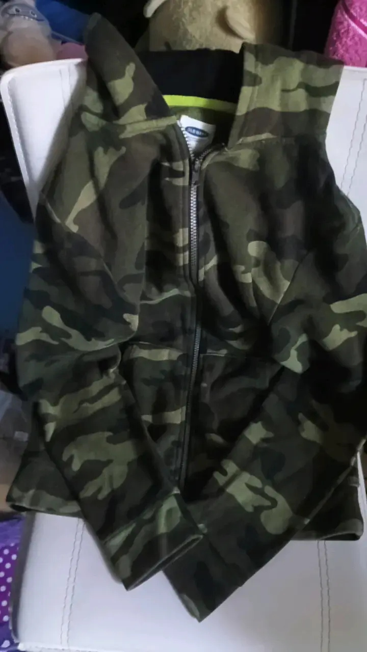 Polerón camuflado con capucha Old Navy - 1