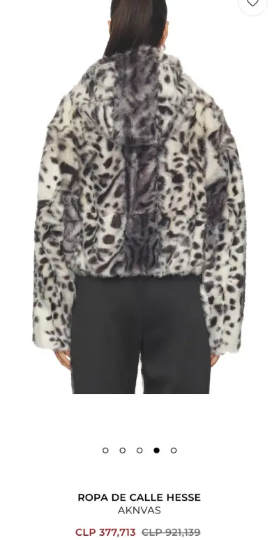 Chaqueta de piel sintética - miniatura 3