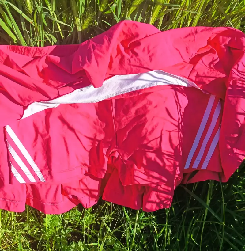 Falda deportiva fucsia Adidas talla XL - 3