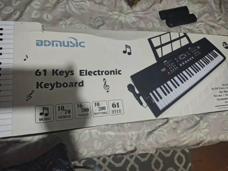 Teclado Electrónico 61 Teclas BD Music BD-669 - 2