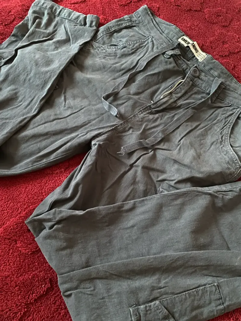 Pantalones cargo grises Americano talla 44 - 1