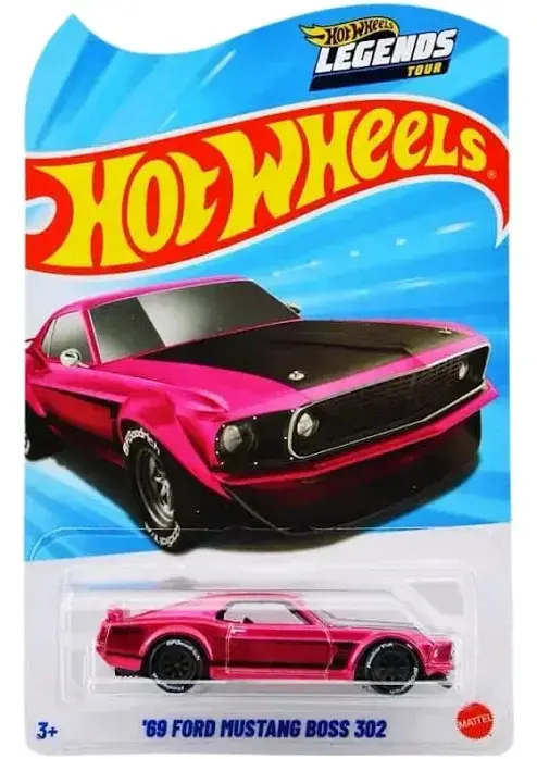 HotWheels '69 Ford Mustang Boss 302 Edición Legend - 1
