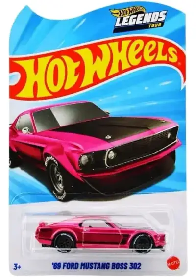 HotWheels '69 Ford Mustang Boss 302 Edición Legend - miniatura 1