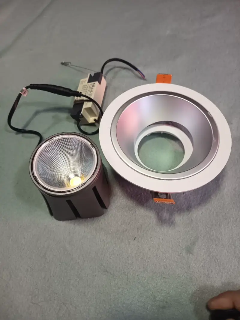 Pack Portamodulo Aluminio Redondo 24W Led Studio - 3