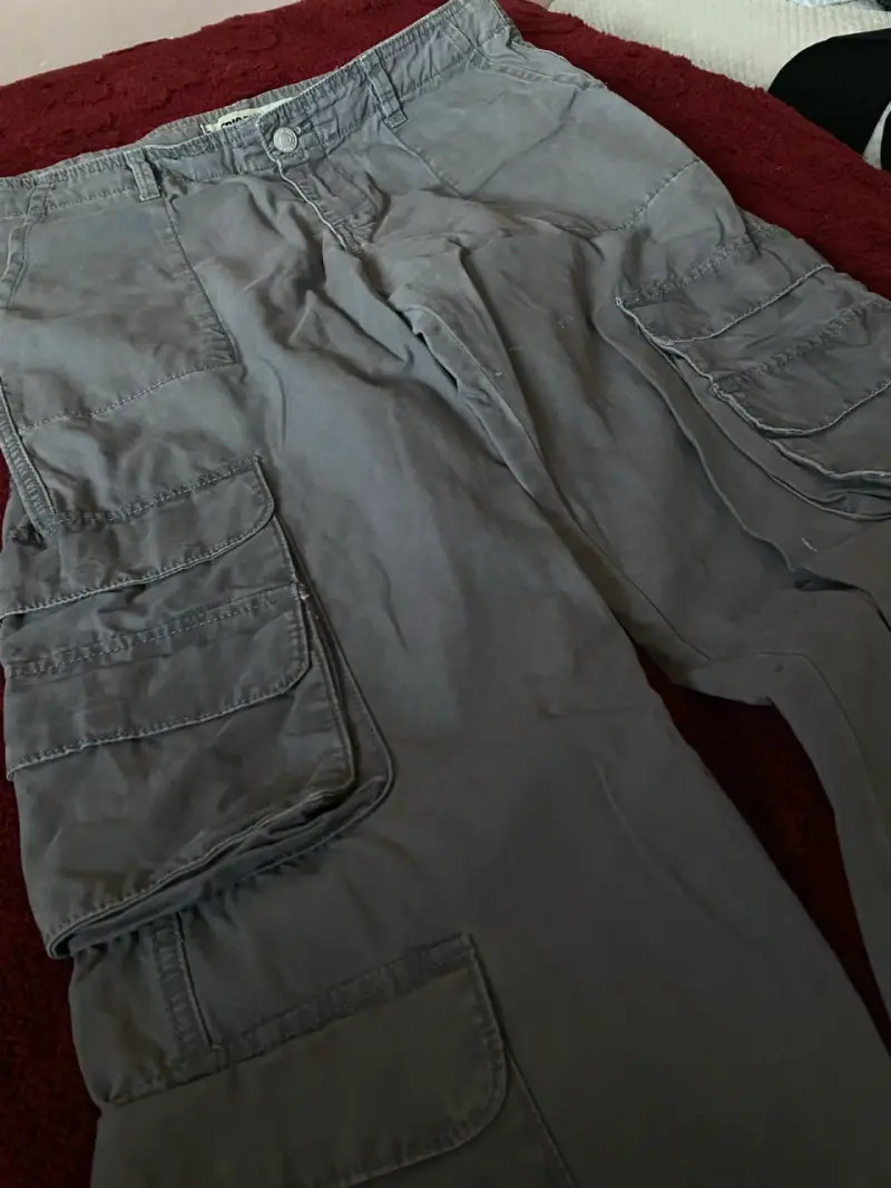 Pantalones cargo grises Americanino para hombre - 2