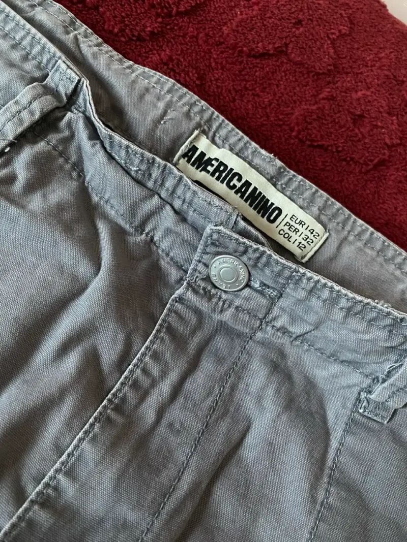 Pantalones cargo grises Americanino para hombre - 3
