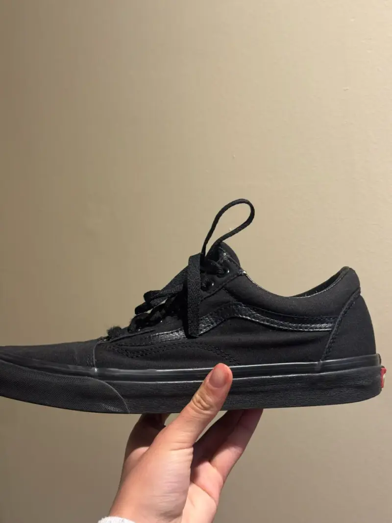 Zapatillas negras Vans clásicas unisex - 2