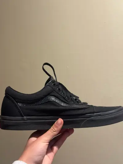 Zapatillas negras Vans clásicas unisex - miniatura 3