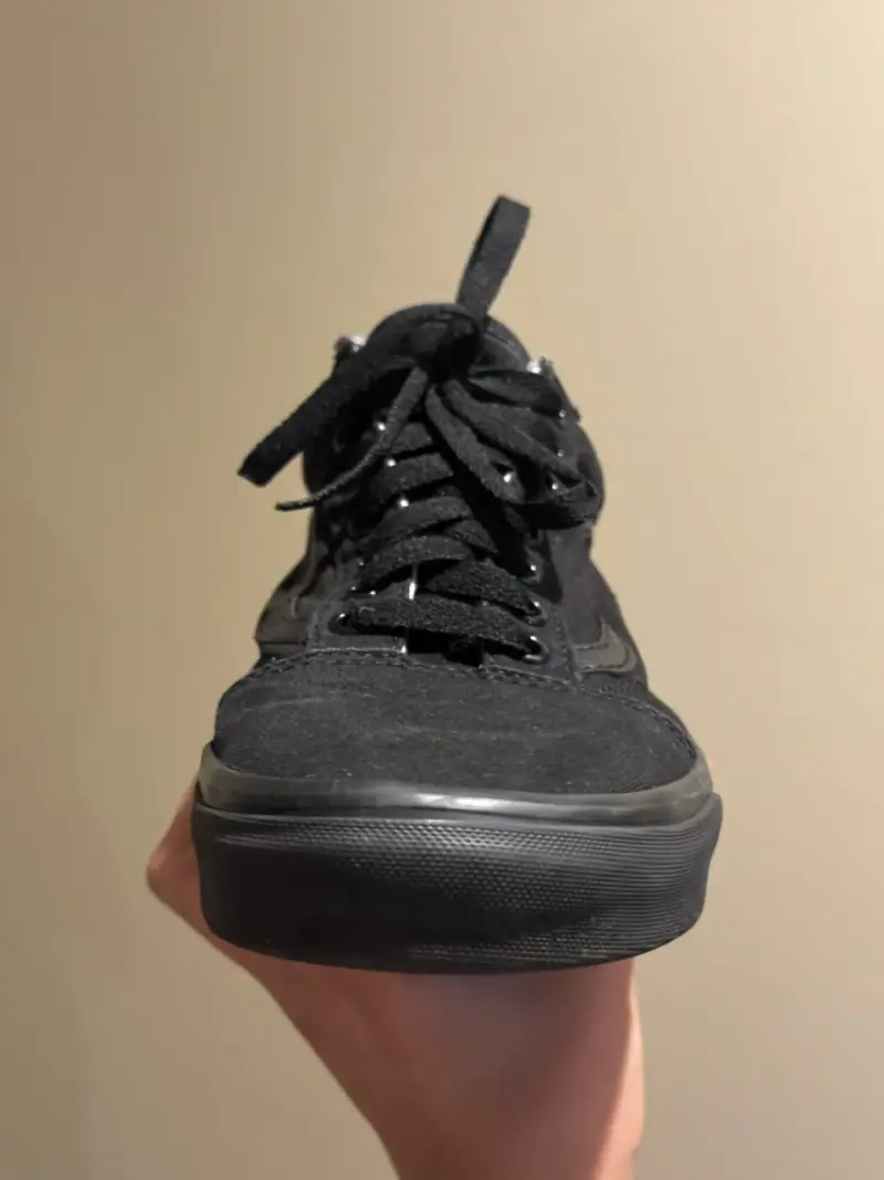 Zapatillas negras Vans clásicas unisex - 4