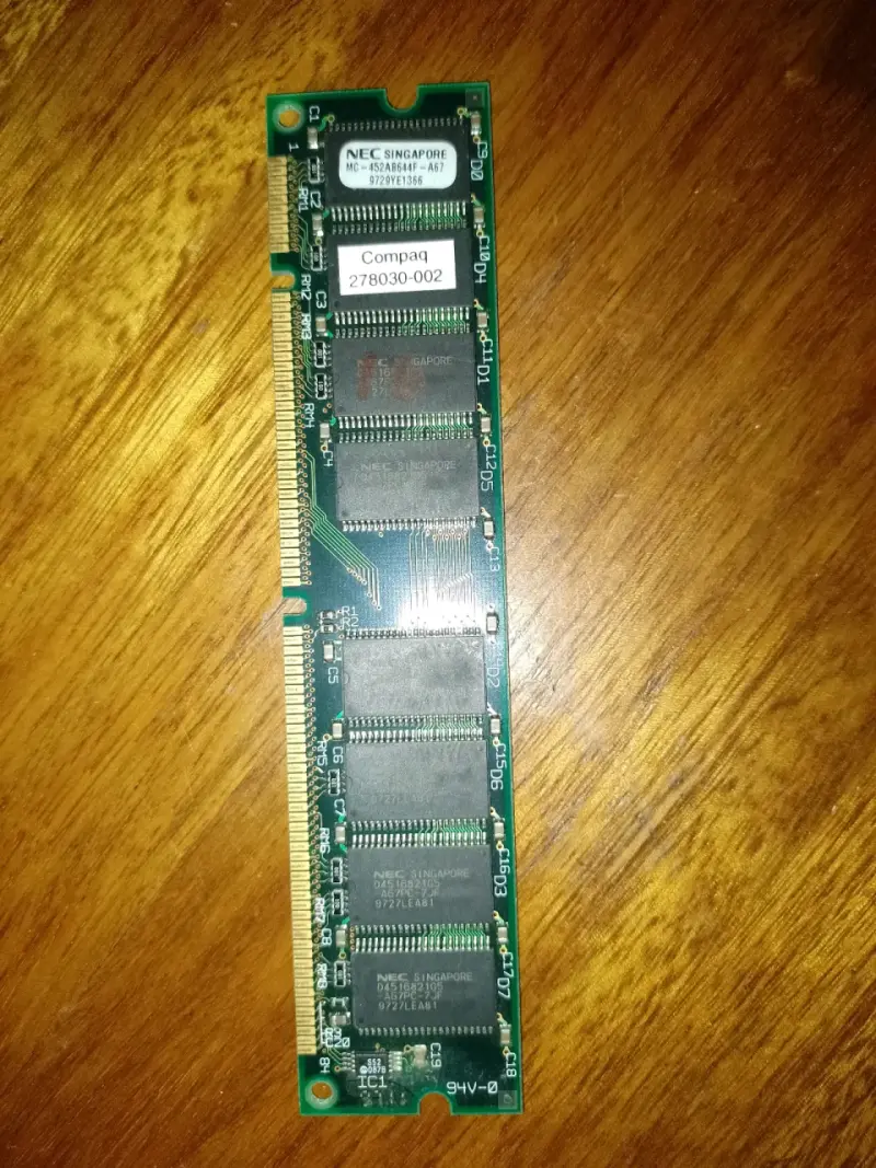 Módulo de memoria RAM Compaq 278030-002