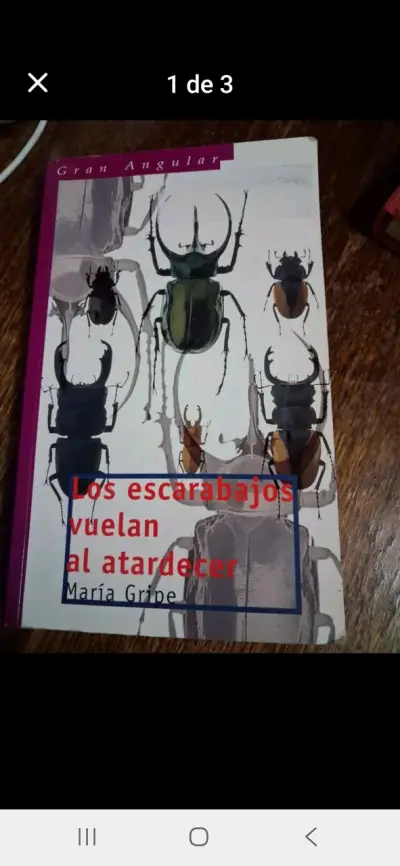 Libro 'Los escarabajos vuelan al atardecer' de María Gripe - miniatura 1