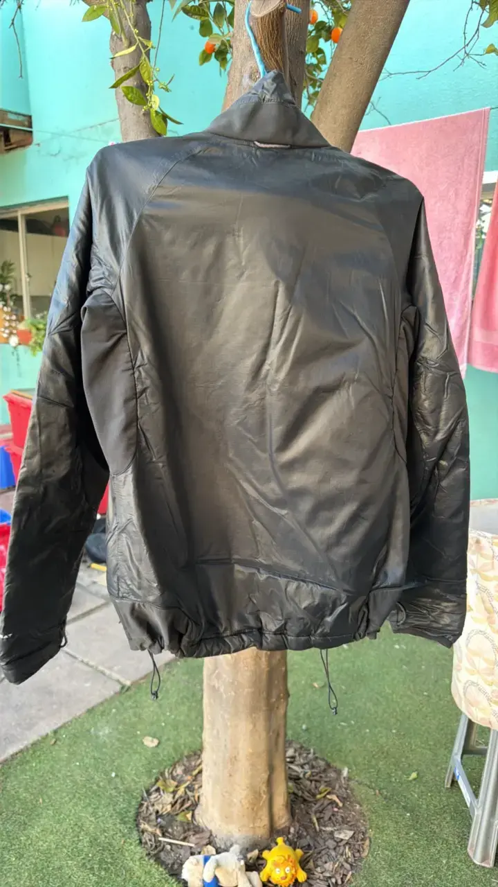 Chaqueta Columbia negra impermeable para hombre - 4