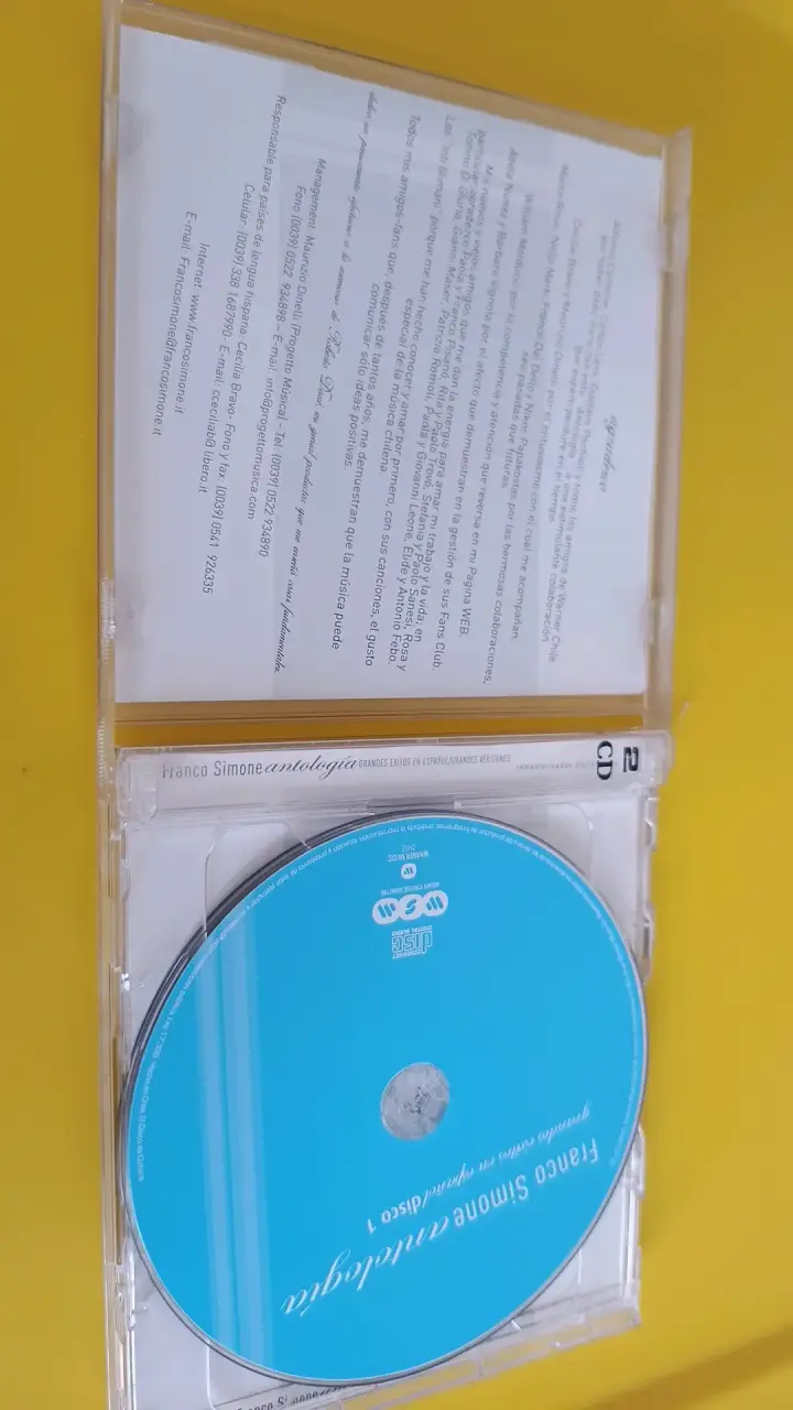 CD Franco Simone Antología 2 Discos - 3