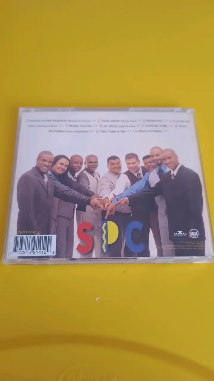 CD Só Pra Contrariar SPC álbum musical - 2
