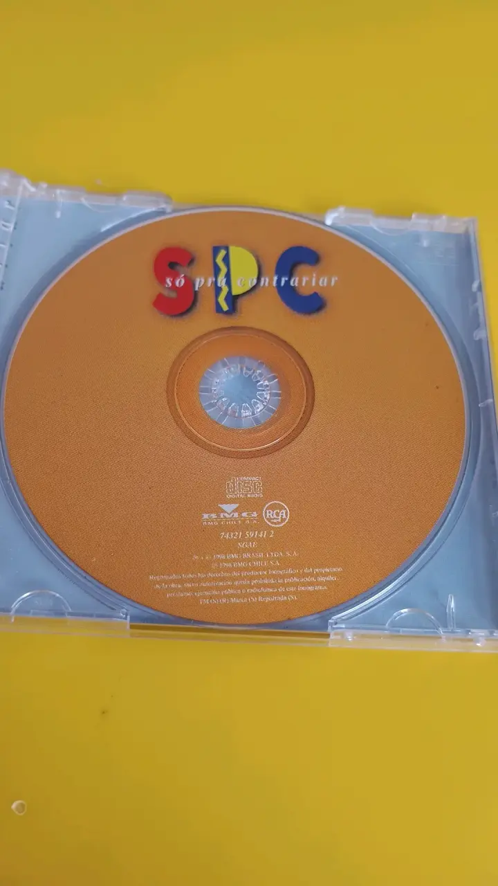 CD Só Pra Contrariar SPC álbum musical - 3