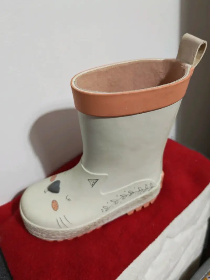 Botas de lluvia infantiles Colloky con diseño de gato - 3