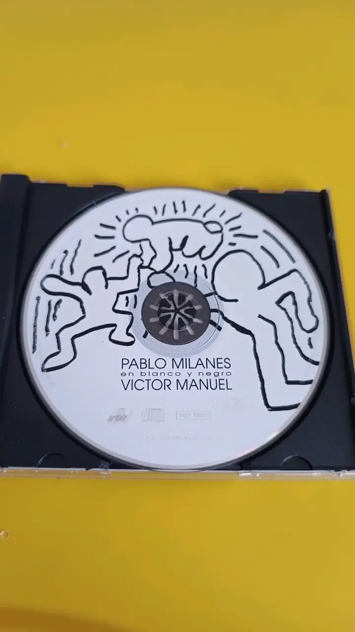CD Pablo Milanés y Víctor Manuel En Blanco y Negro - 3