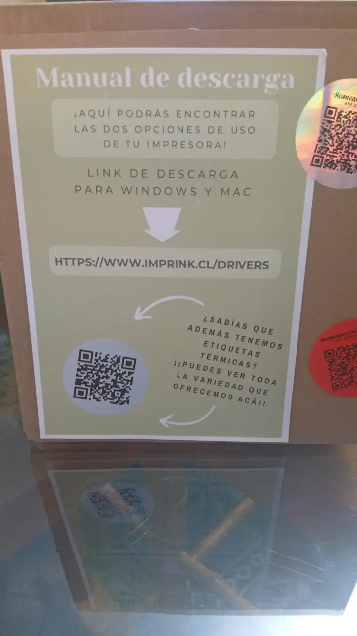 Impresora de etiquetas Imprink rosa con accesorios - 6