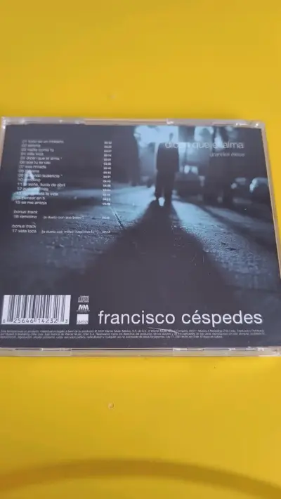 CD Francisco Céspedes Dicen Que El Alma - miniatura 2