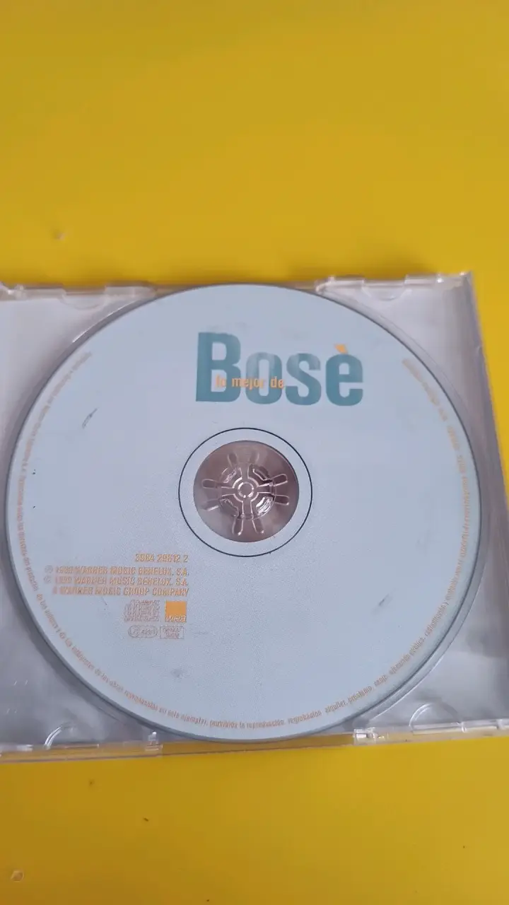 CD Lo Mejor De Bosé Álbum Musical - 3