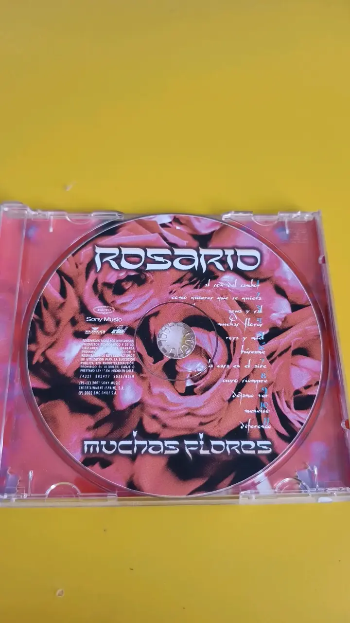 CD de música Rosario Muchas Flores - 3