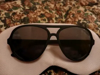 Gafas de sol estilo aviador negras Ray-Ban - miniatura 1