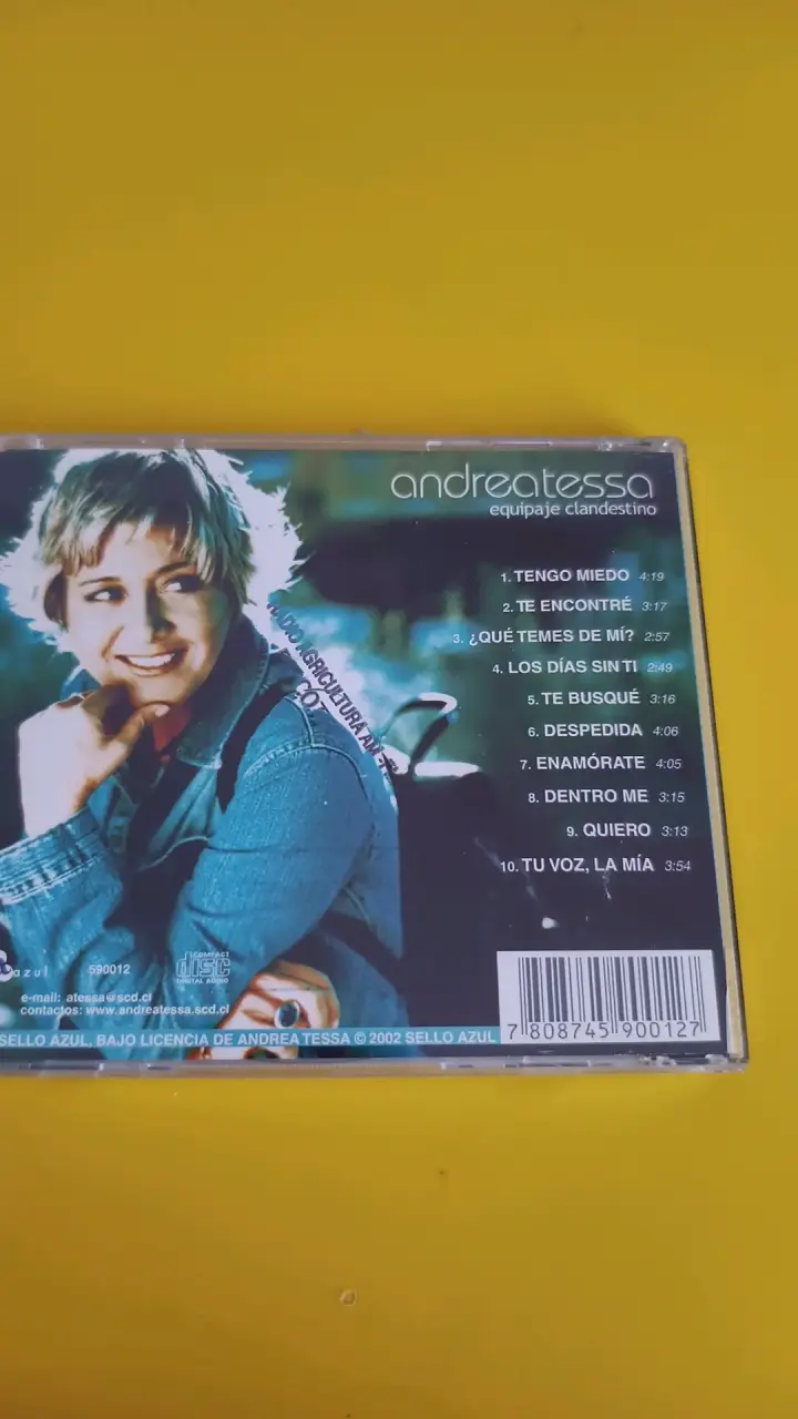 CD Andrea Tessa Equipaje Clandestino - 2