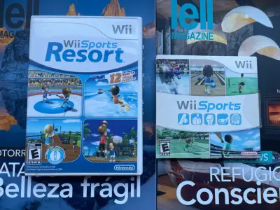 Juegos Wii Sports Resort y Wii Sports para Nintendo - miniatura 1