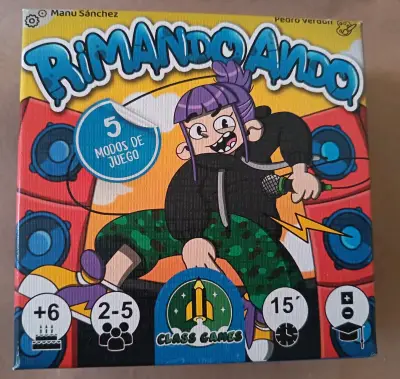 Juego de mesa Rimando Ando para niños - miniatura 1