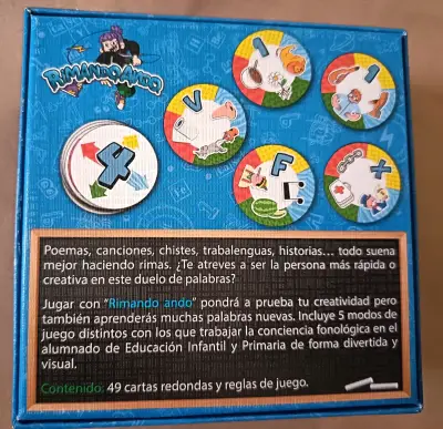 Juego de mesa Rimando Ando para niños - miniatura 2