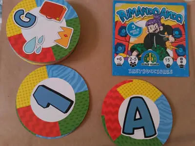 Juego de mesa Rimando Ando para niños - miniatura 3