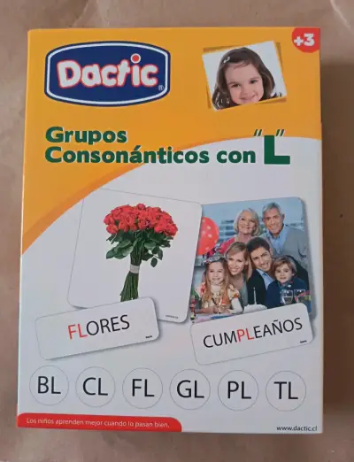 Juego Educativo Dactic Grupos Consonánticos - miniatura 1