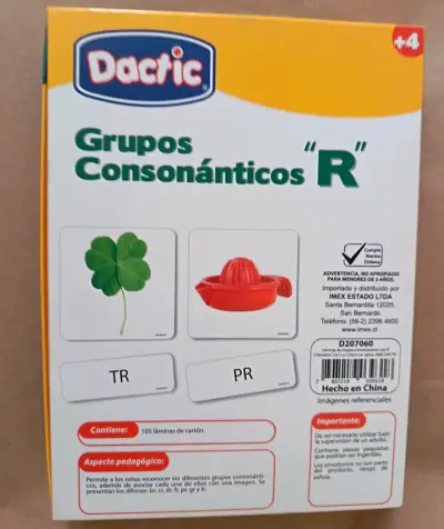 Juego Educativo Dactic Grupos Consonánticos R - miniatura 2