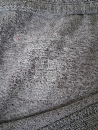 Polera manga larga gris Champion para hombre - miniatura 4